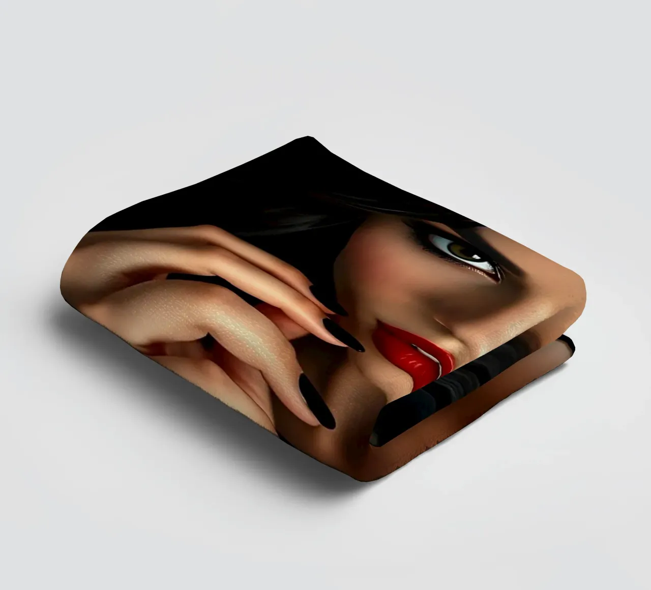 Pinup in raso asciugamano da bagno da Anita's Dream
