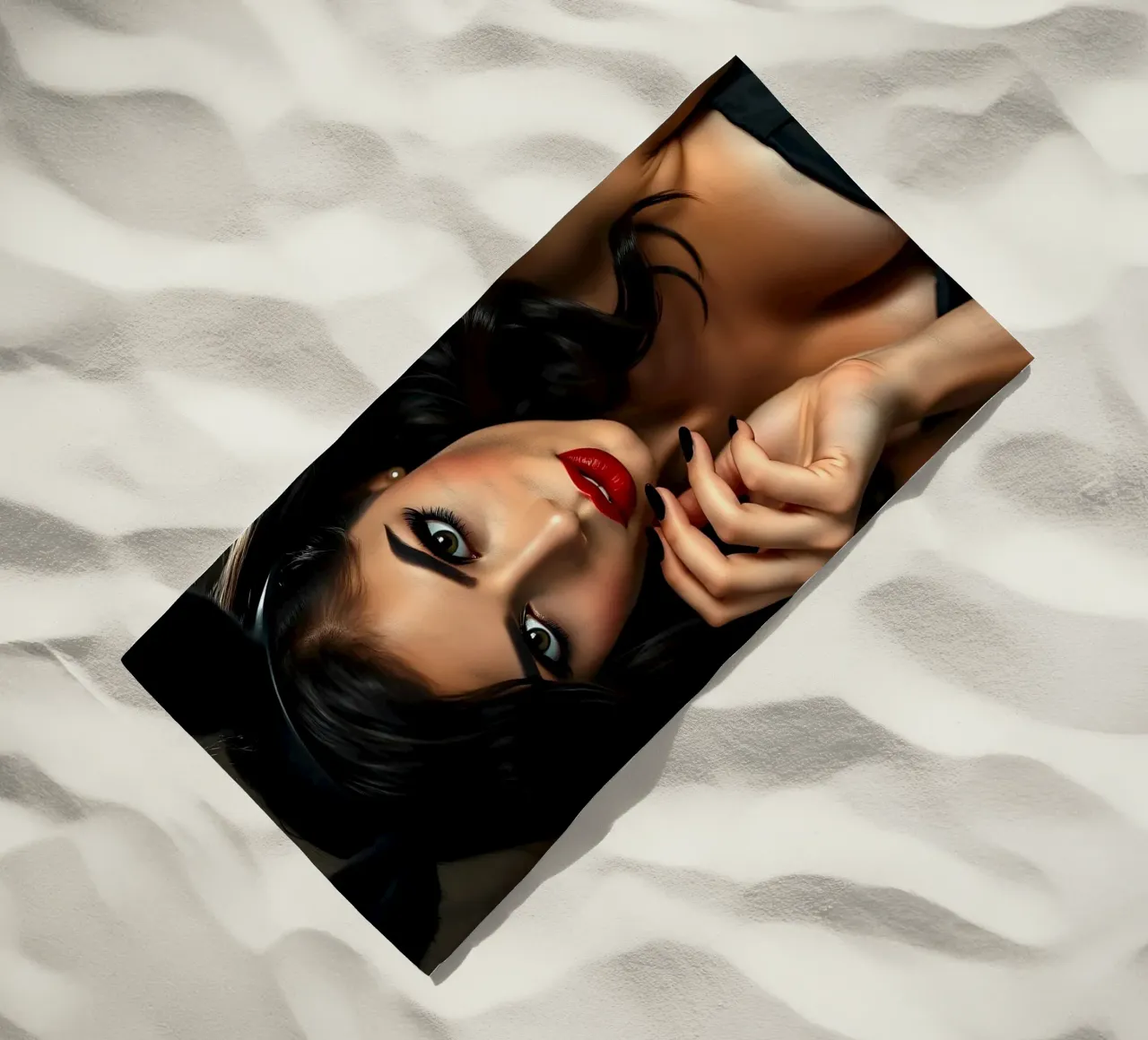 Pinup in raso telo mare da Anita's Dream