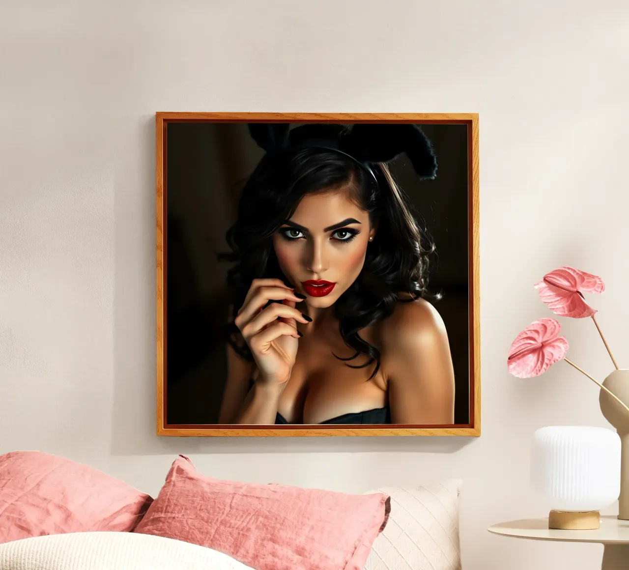 Pinup in raso plexiglass da Anita's Dream