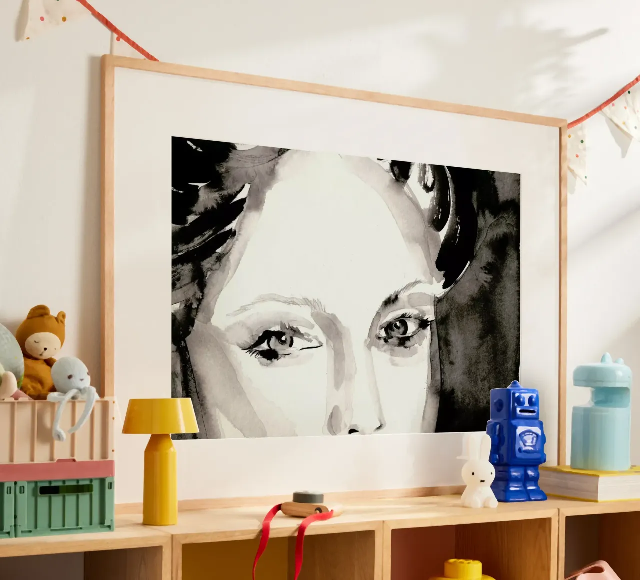 The Teaser Campaign poster con telaio in alluminio da Victoria Verbaan