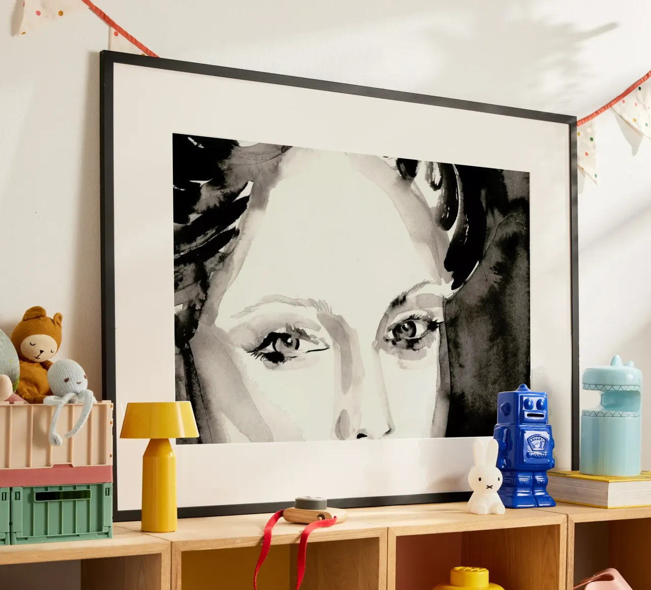 The Teaser Campaign poster con telaio in alluminio da Victoria Verbaan