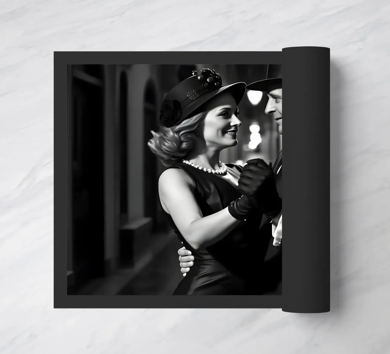 Lovers Dance doormat by Anita's Dream