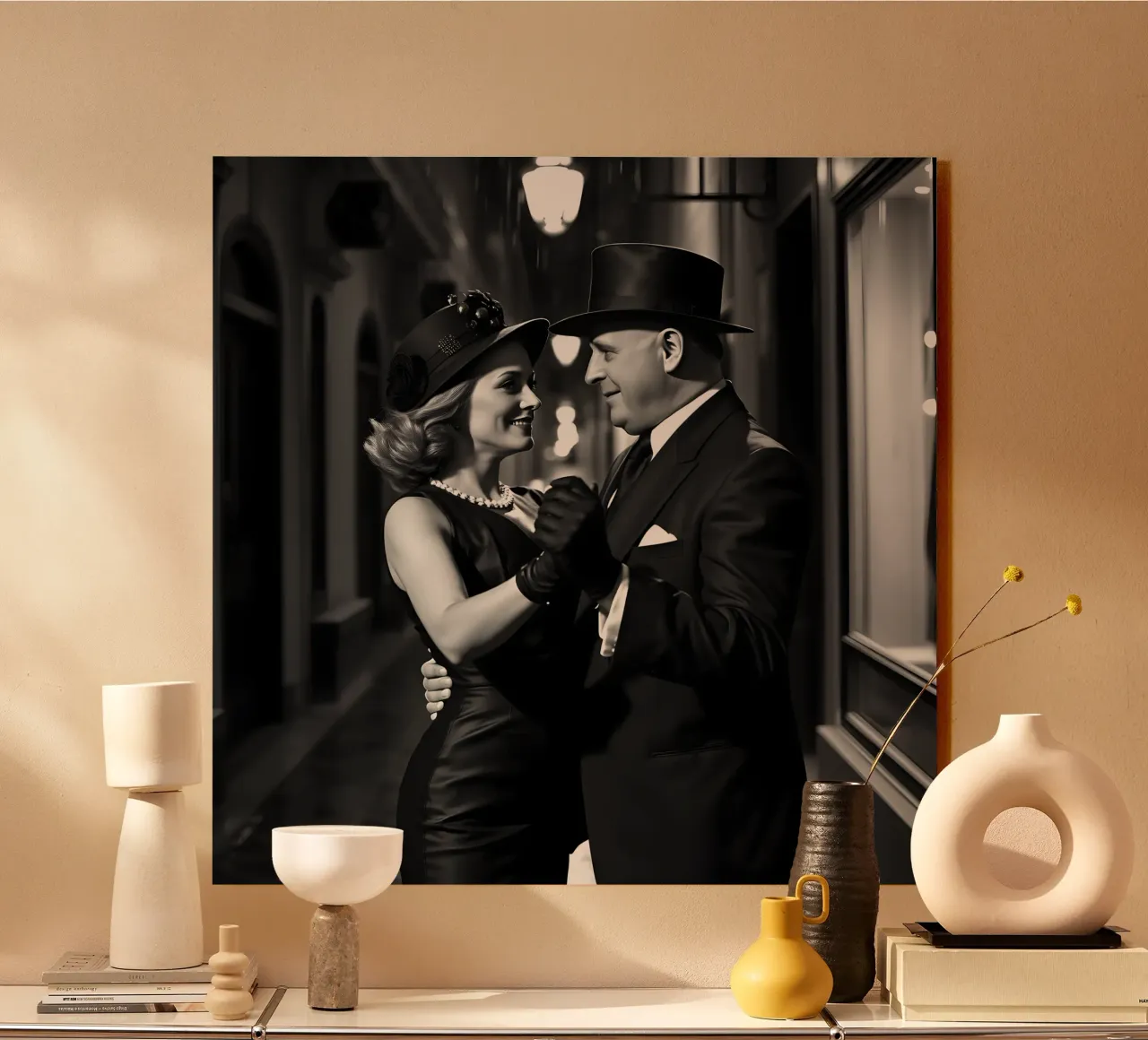 Danse des amoureux plexiglas de Anita's Dream