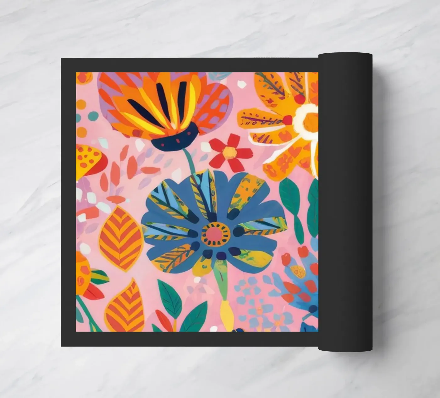 Garden Bloom Repeat Fußmatte von Arcane Shade