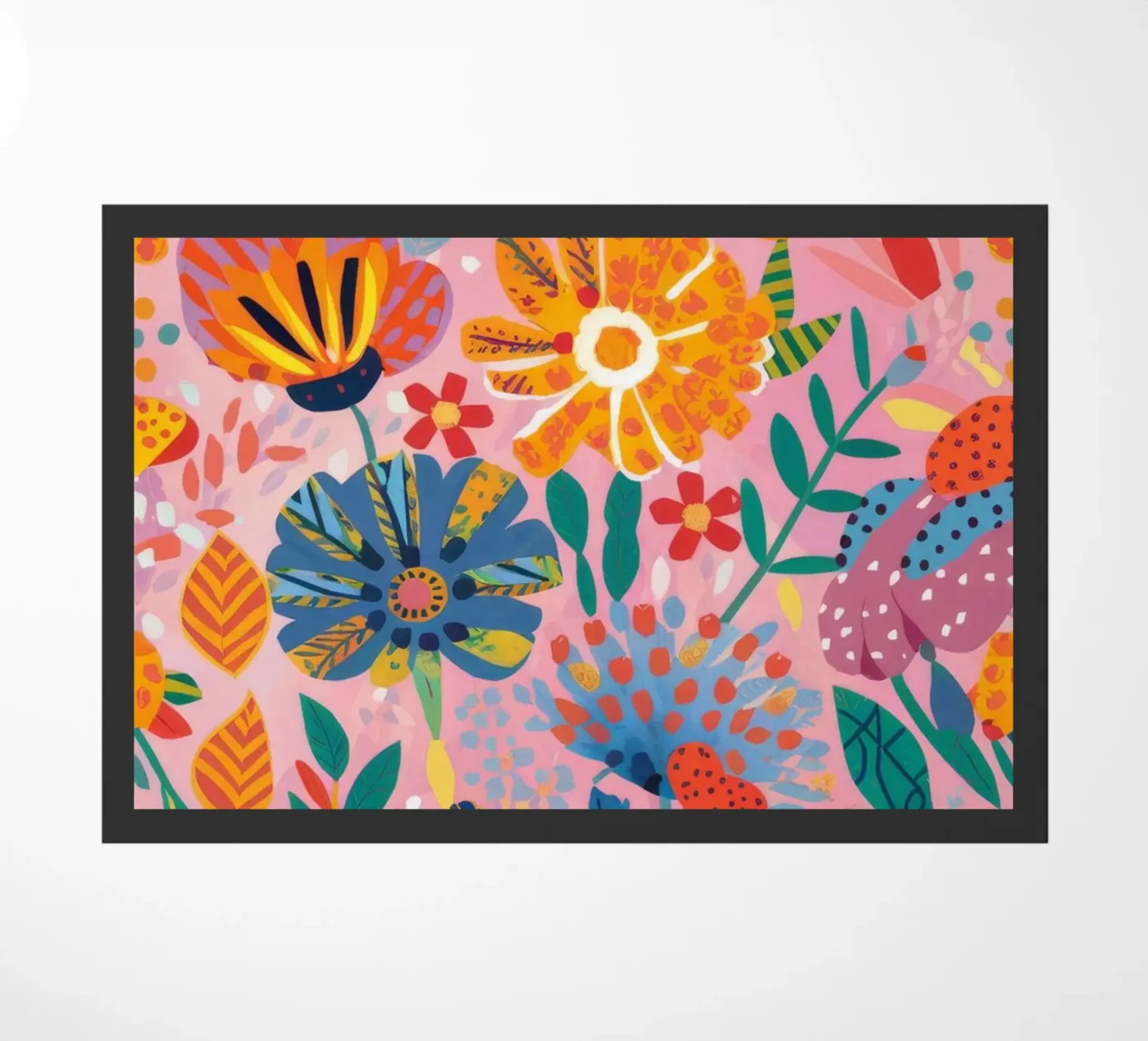 Garden Bloom Repeat Fußmatte von Arcane Shade