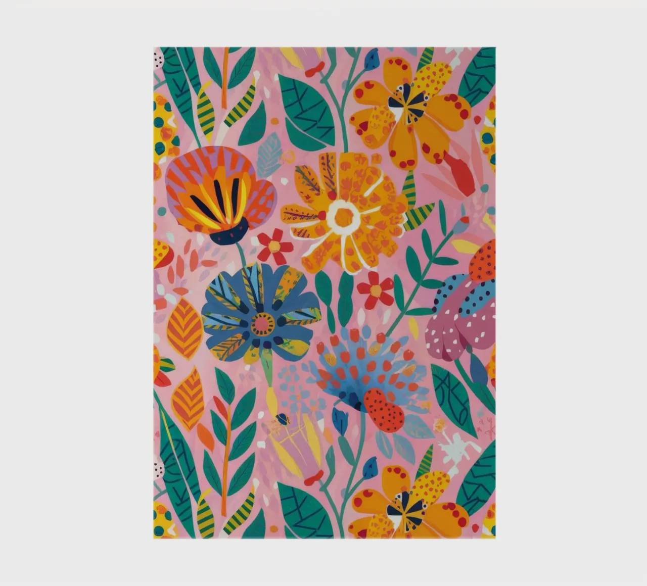 Garden Bloom Repeat notebook by Arcane Shade