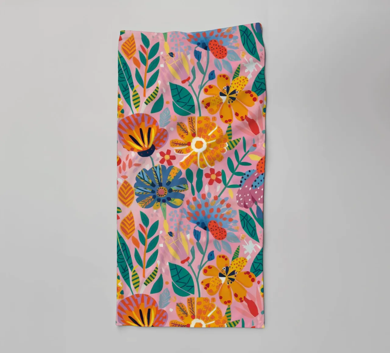 Garden Bloom Repeat towel by Arcane Shade