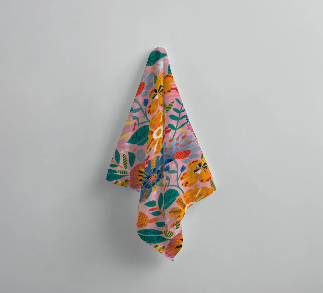 Garden Bloom Repeat towel by Arcane Shade