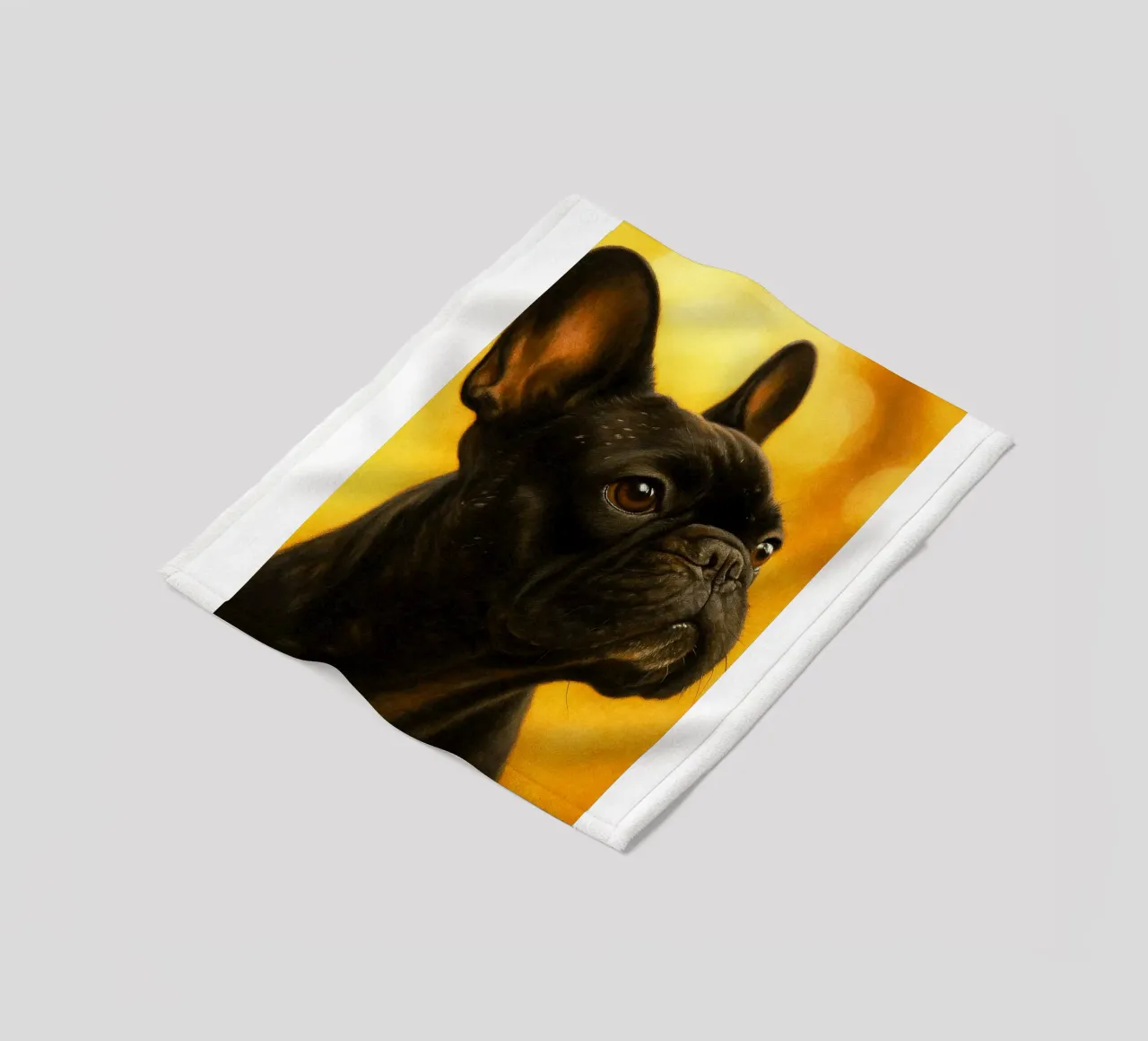 Hundegesicht Fleecedecke von kukupuu