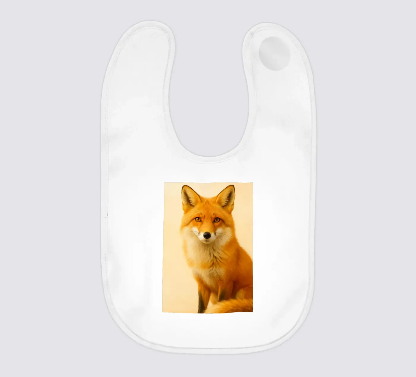 Fuchs-Kunst Babylätzchen von kukupuu