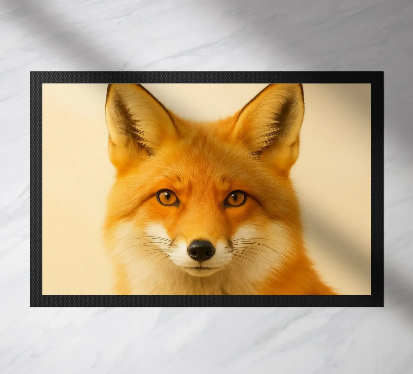 Fuchs-Kunst Fußmatte von kukupuu