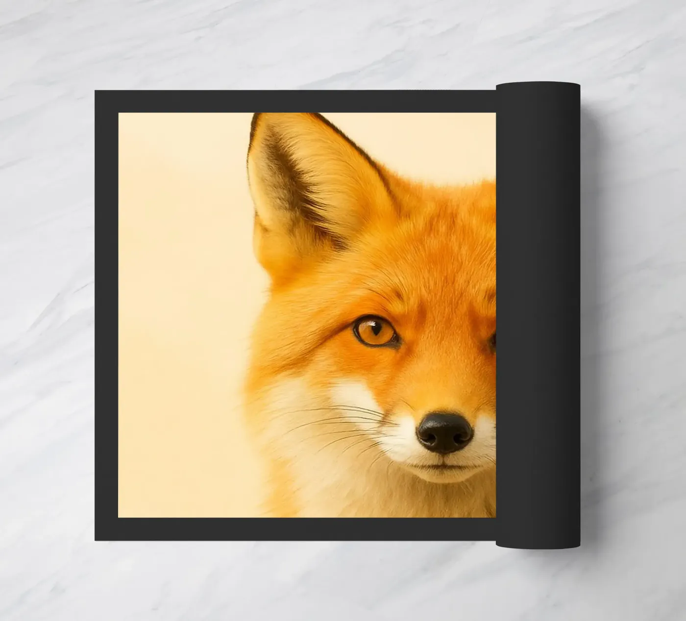 Fuchs-Kunst Fußmatte von kukupuu