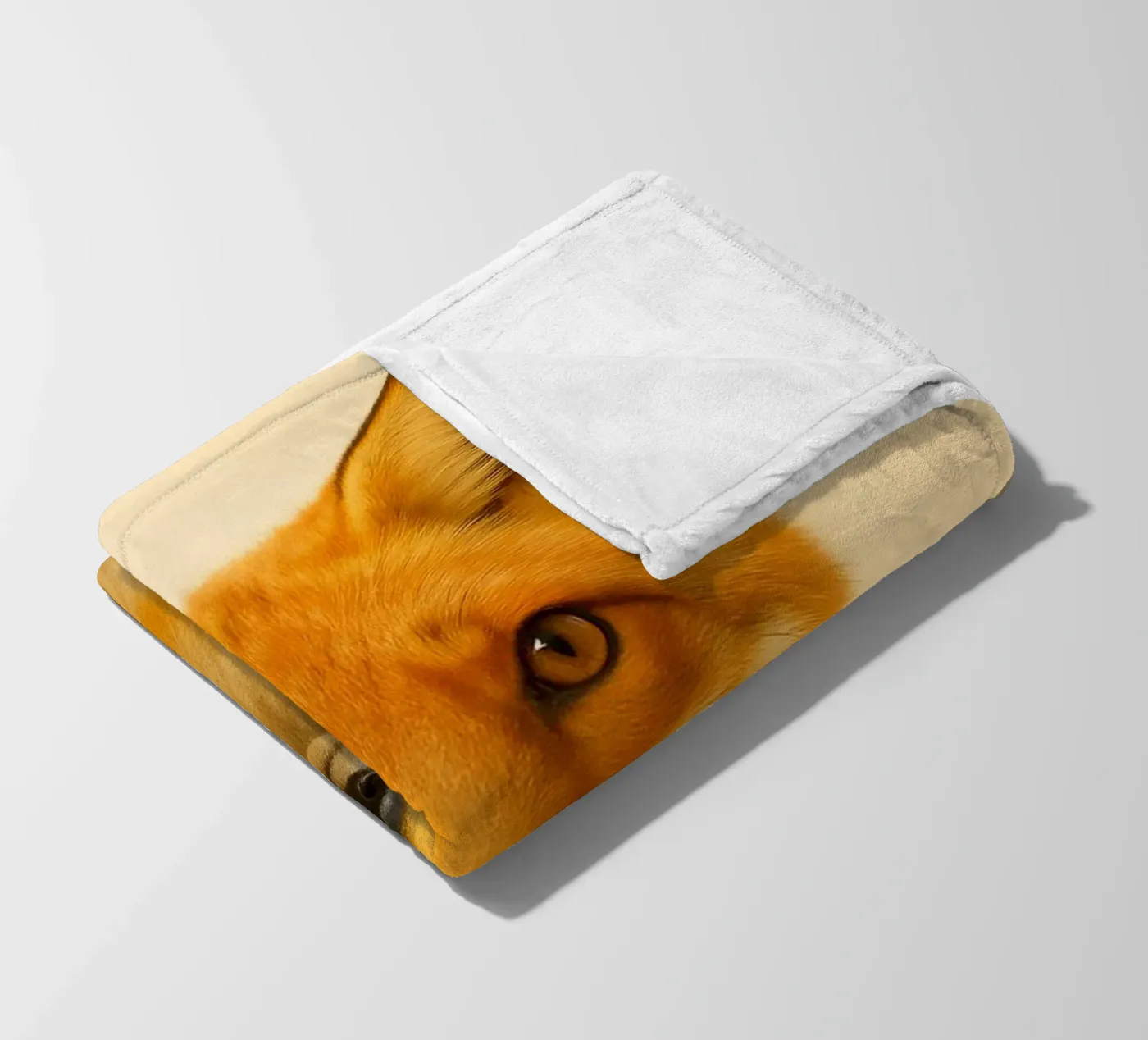 Fuchs-Kunst Fleecedecke von kukupuu