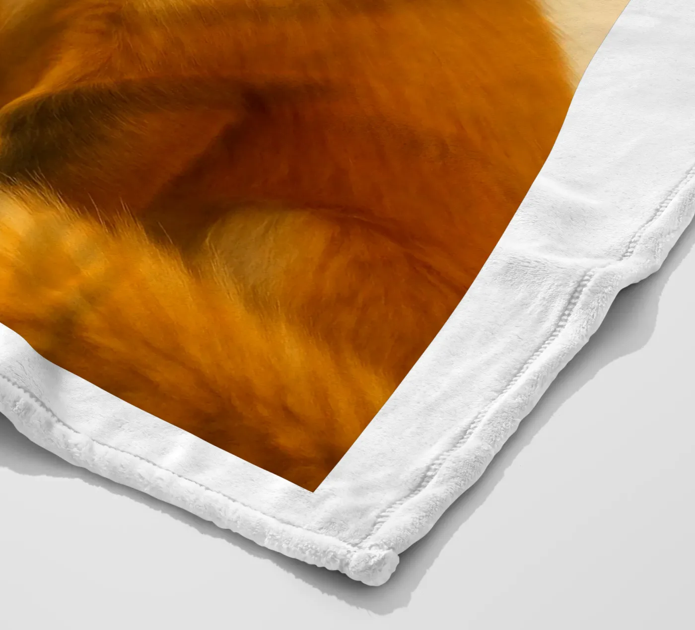 Fuchs-Kunst Fleecedecke von kukupuu