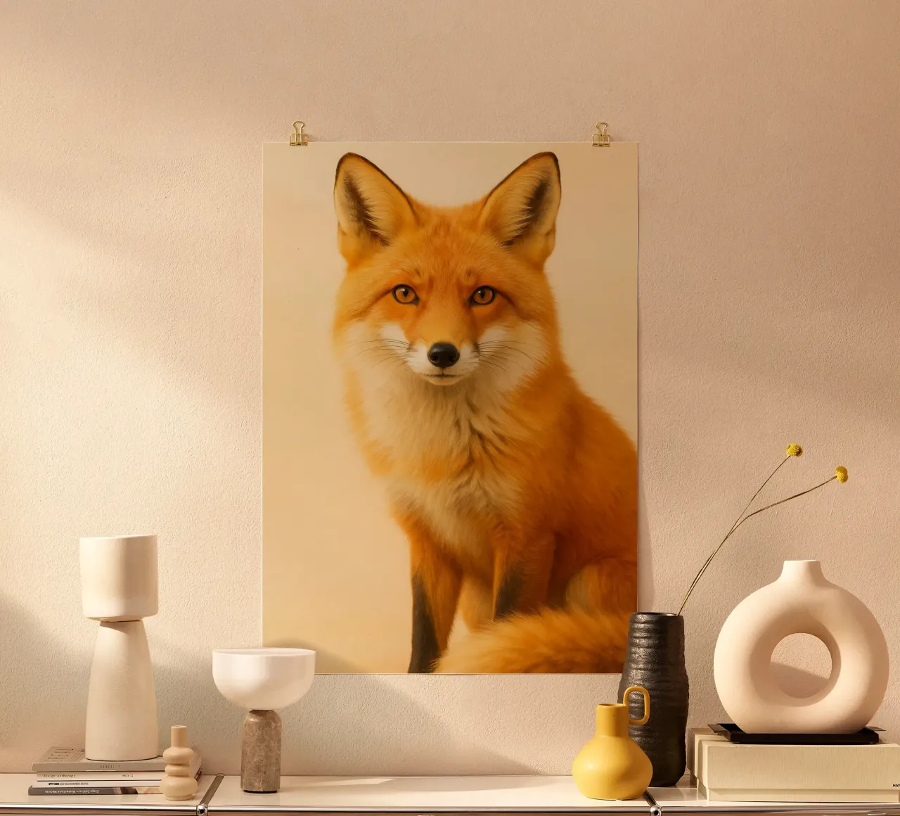 Fuchs-Kunst Poster von kukupuu