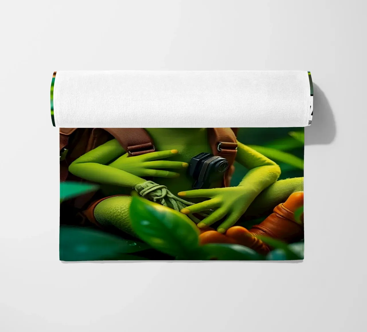 Kermit chiede: "Dove devo vivere?" telo mare da Anita's Dream