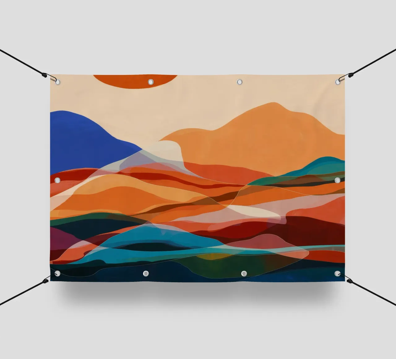 Mountain Echo Sunset pvc cover by Arcane Shade