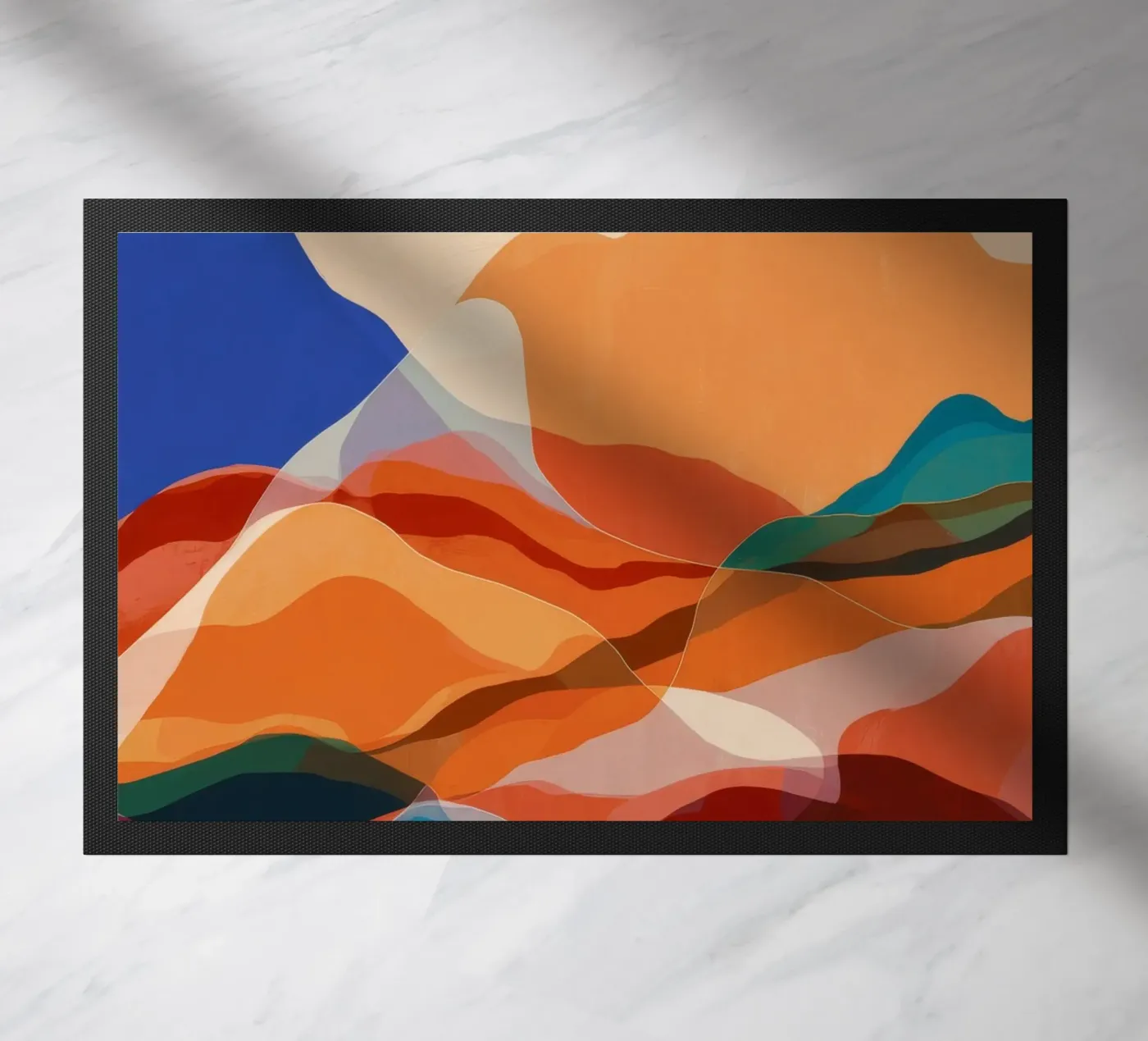 Mountain Echo Sunset deurmat van Arcane Shade