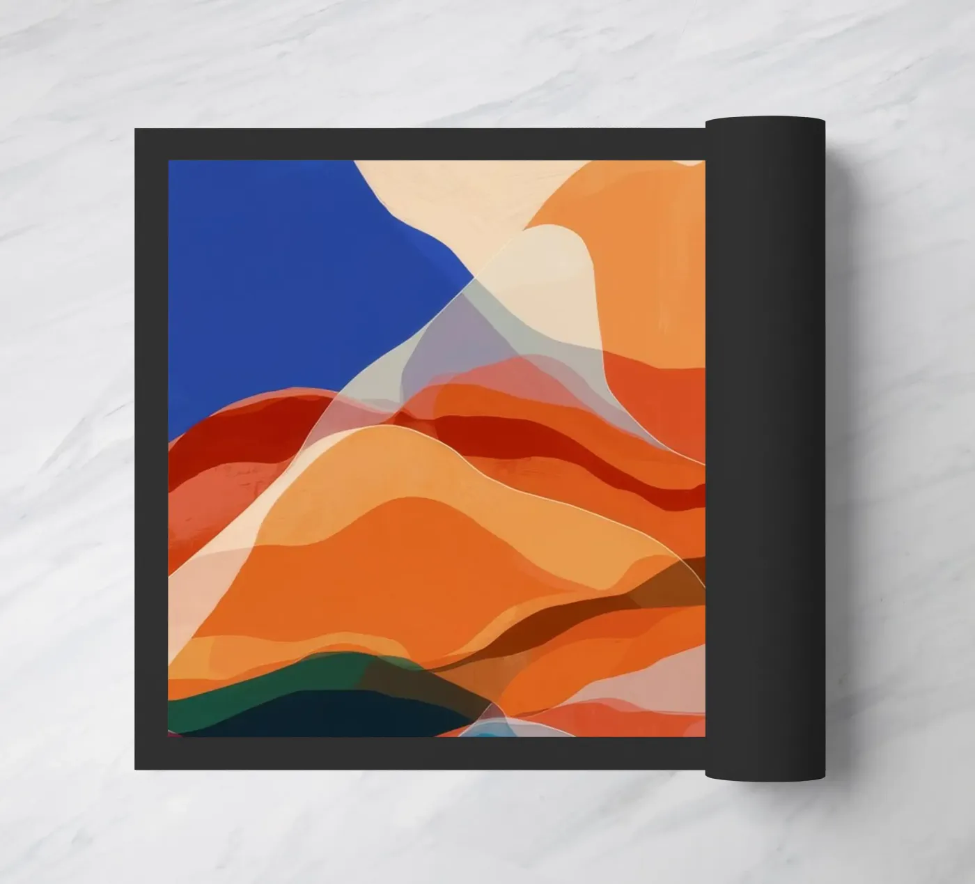 Mountain Echo Sunset deurmat van Arcane Shade