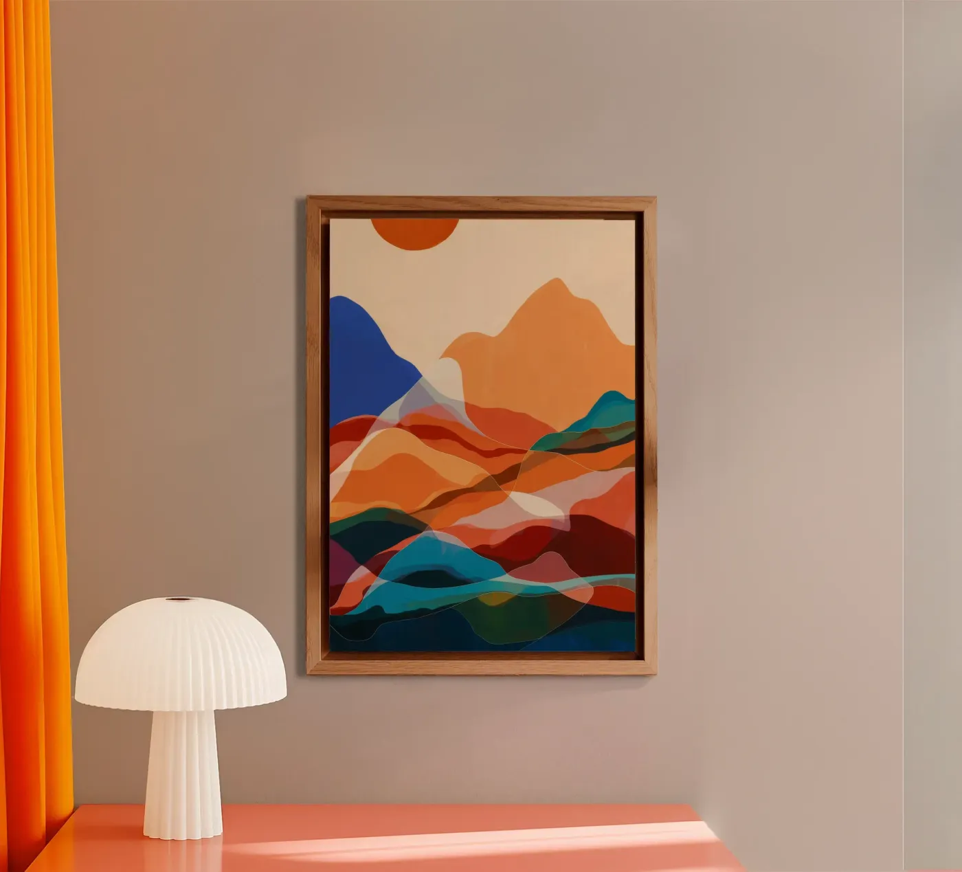 Mountain Echo Sunset forex plate by Arcane Shade