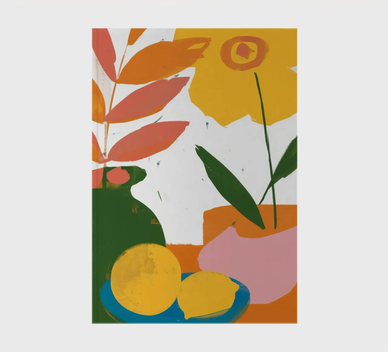 Lemon Vase Joy notebook by Arcane Shade