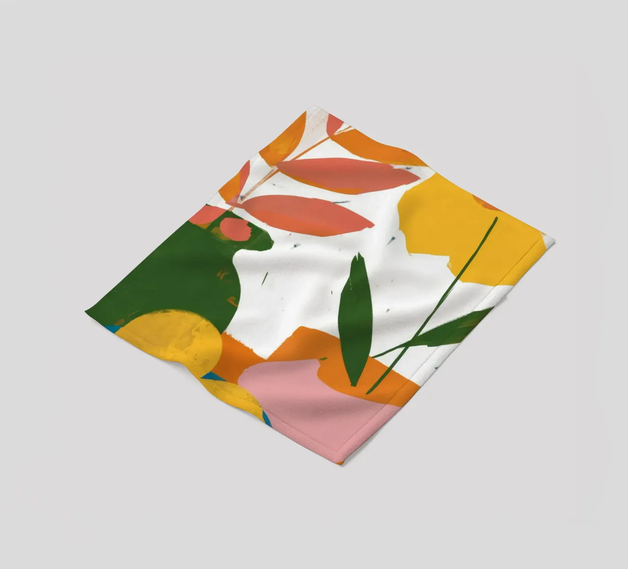Zitrone Vase Freude Fleecedecke von Arcane Shade