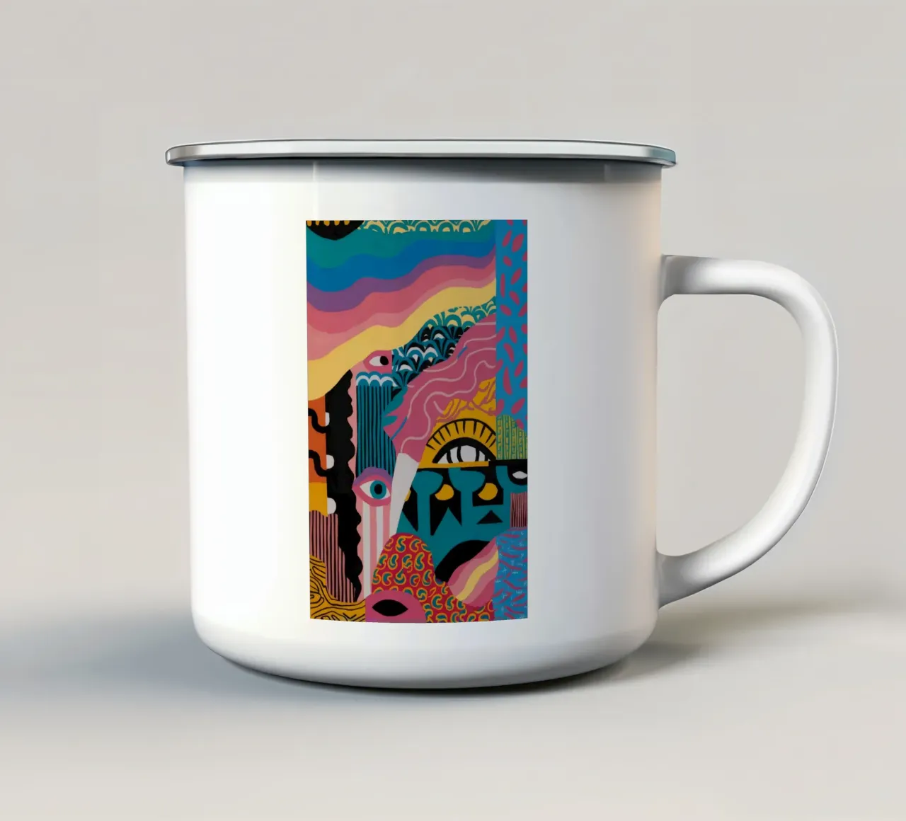 Mondo Fusion Dreamscape tazza in smalto da Arcane Shade