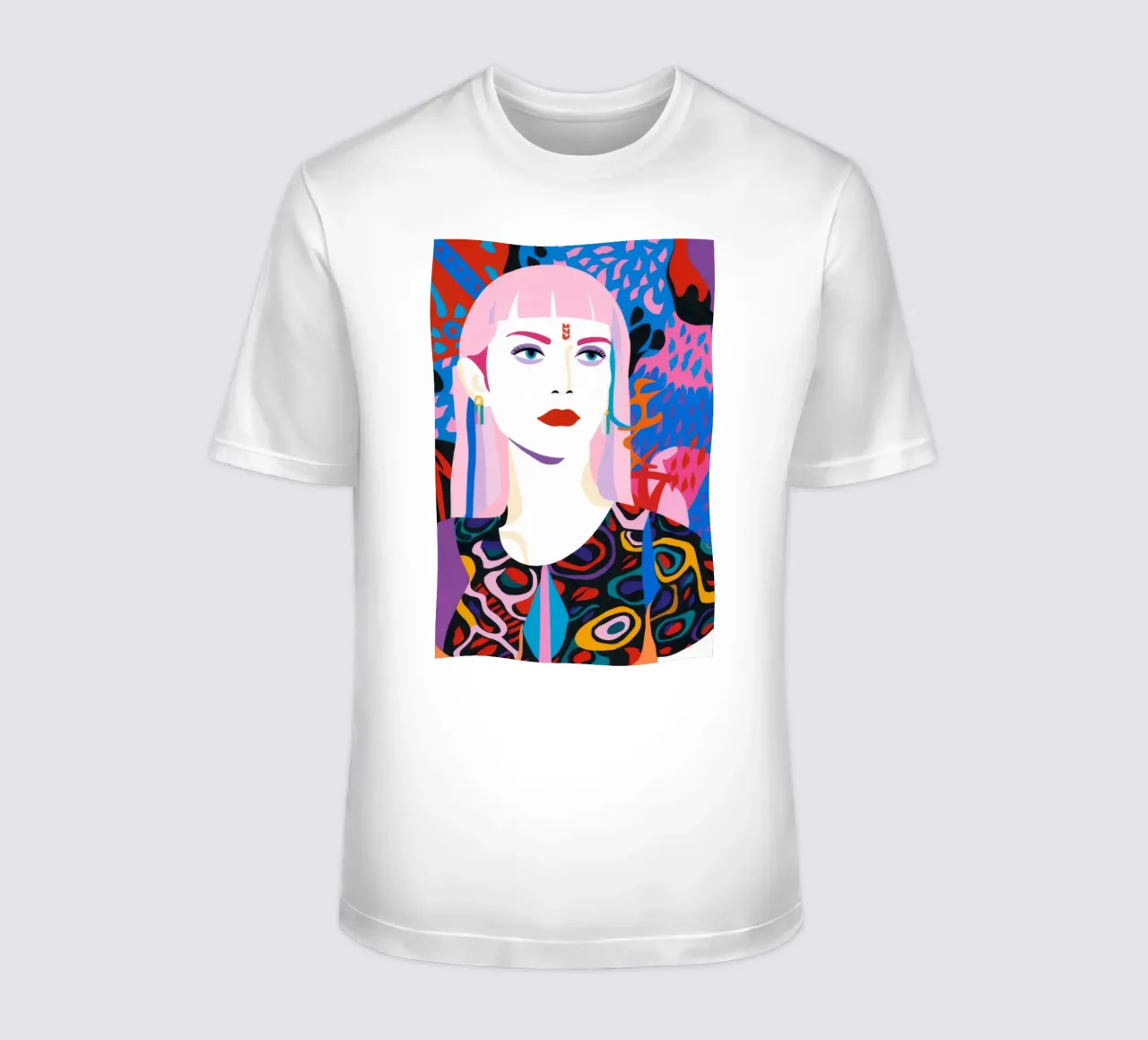 Neón de mirada sagrada camiseta de Arcane Shade