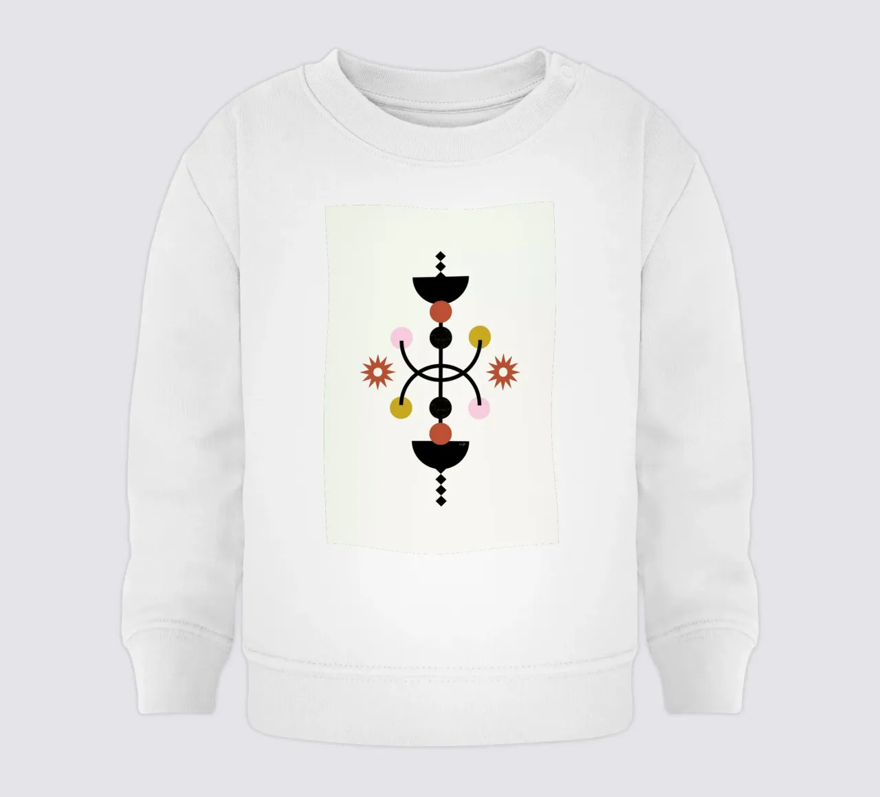 Shapes On Shapes felpa neonato da Linda Gobeta