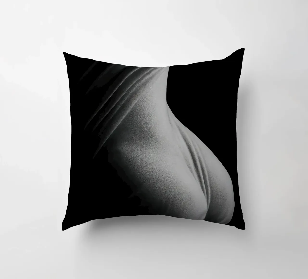 Paris sensuel - Avvolti dalla luce su forme tese cuscino da Black & White
