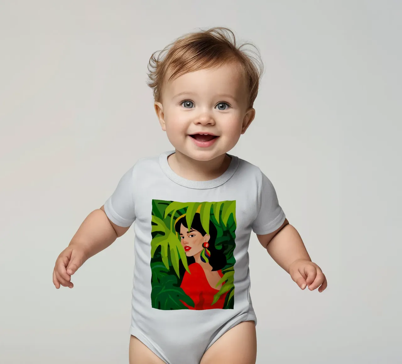 Caché dans le vert body bébé de Arcane Shade