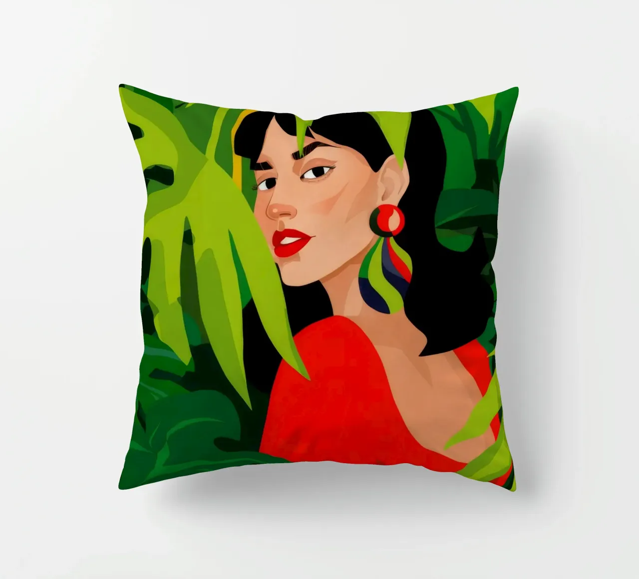 Caché dans le vert coussin de Arcane Shade