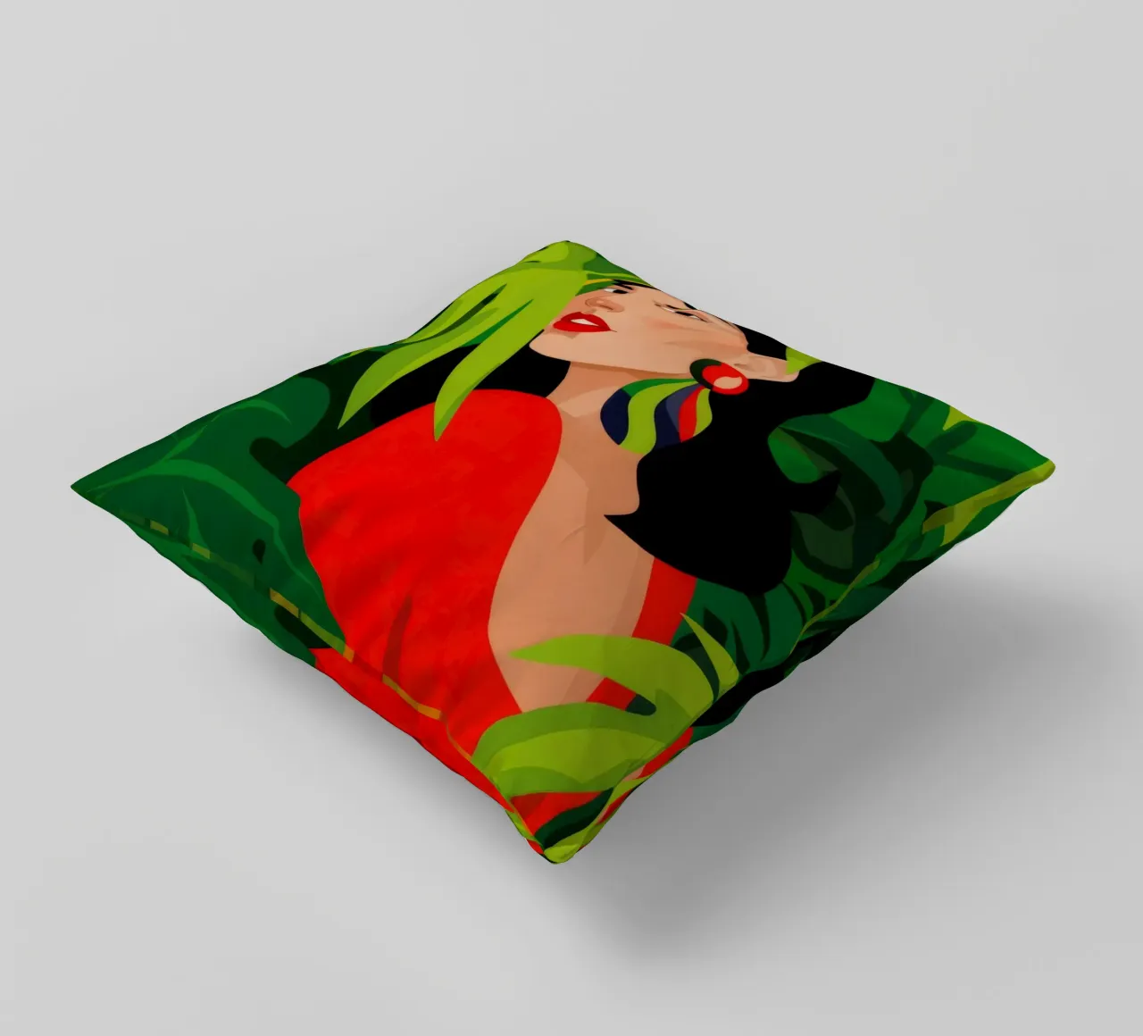 Caché dans le vert coussin de Arcane Shade