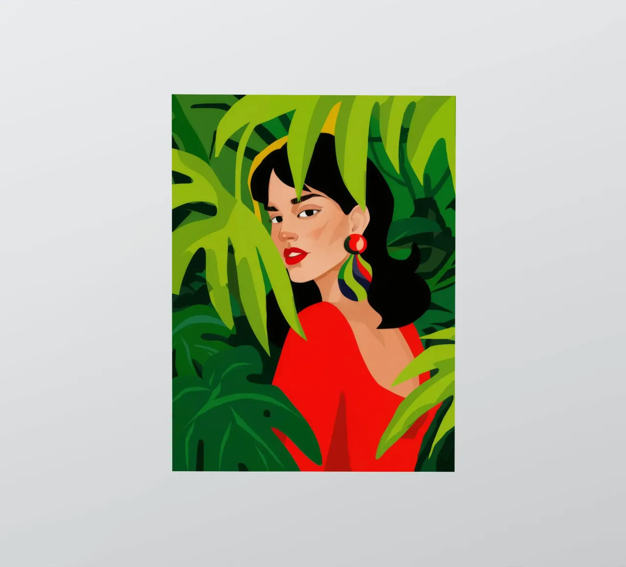 Caché dans le vert autocollant de Arcane Shade