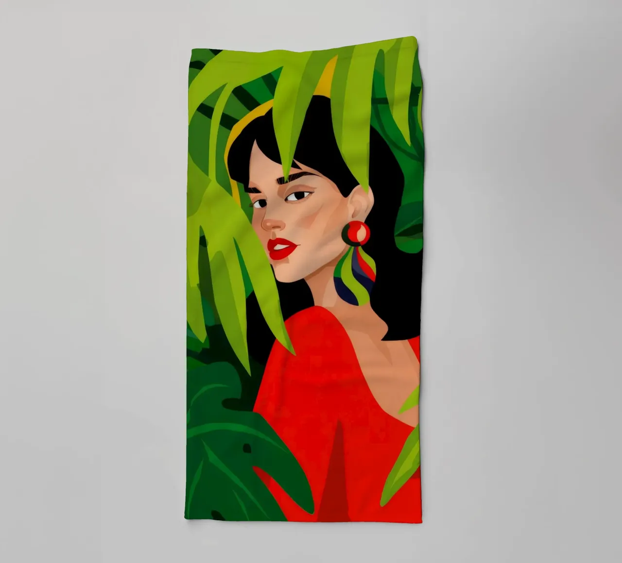 Caché dans le vert serviette de bain de Arcane Shade