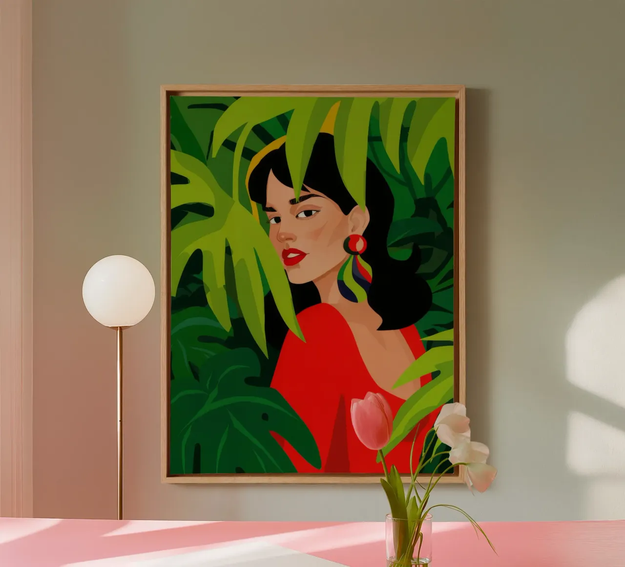 Caché dans le vert toile avec Caisse américaine de Arcane Shade