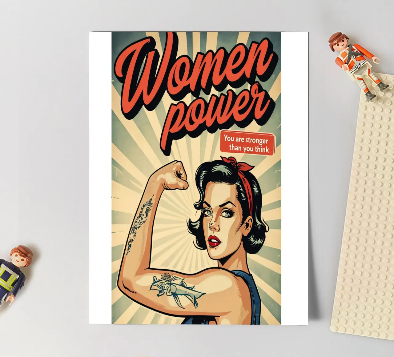 Feminine Power sticker sheet by 🥝 KIWI STORE
