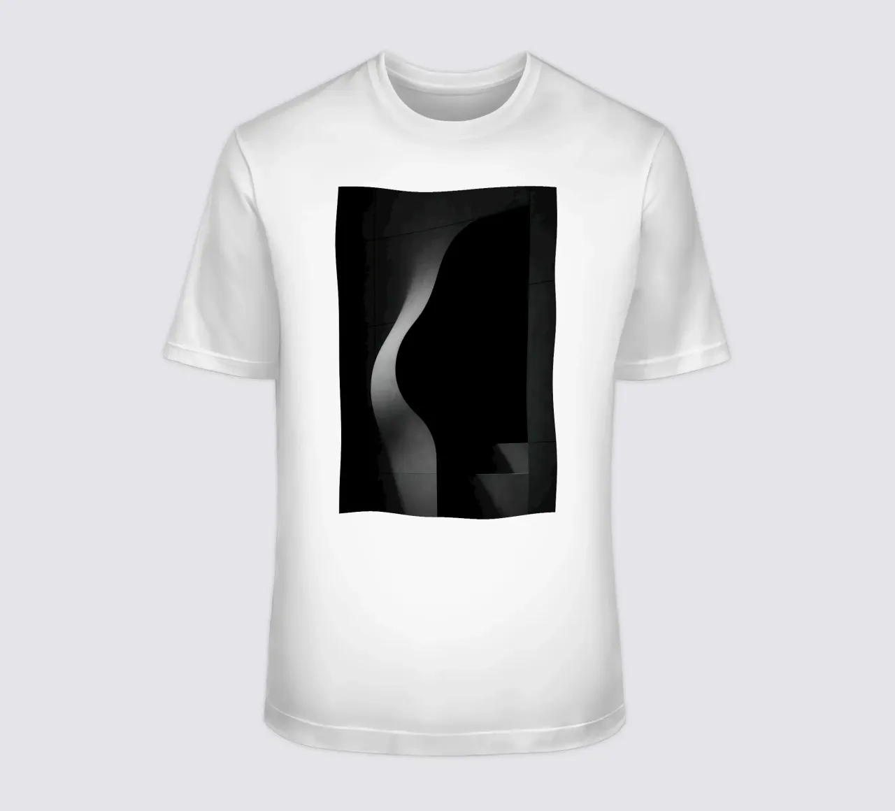 Architecture charnelle à Paris – Ombres en tension t-shirt de Black & White