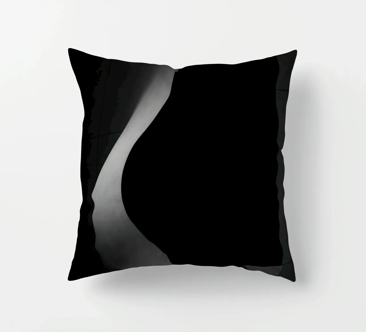 Vleselijke architectuur in Parijs - Schaduwen in spanning kussen van Black & White