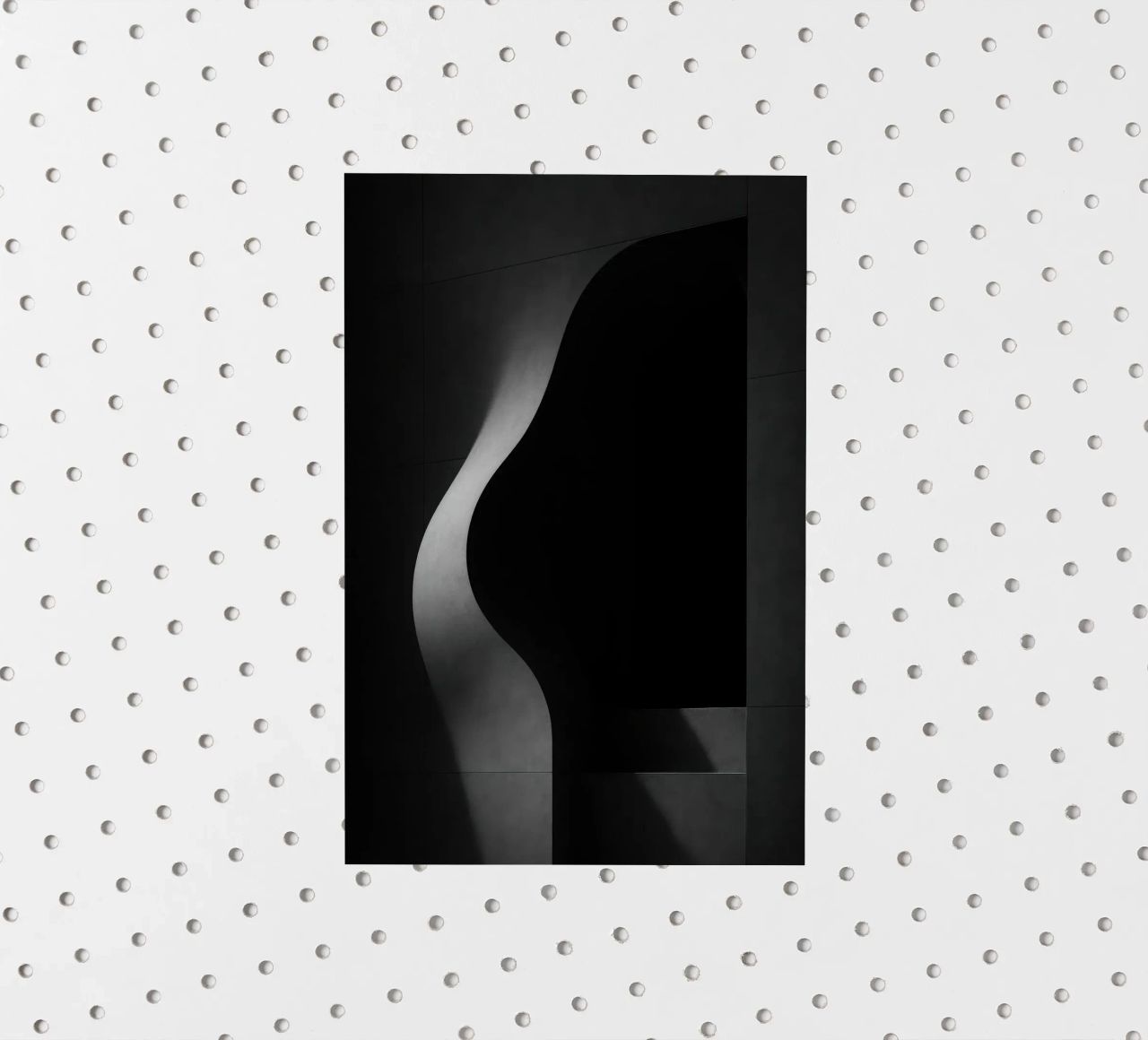 Vleselijke architectuur in Parijs - Schaduwen in spanning sticker van Black & White