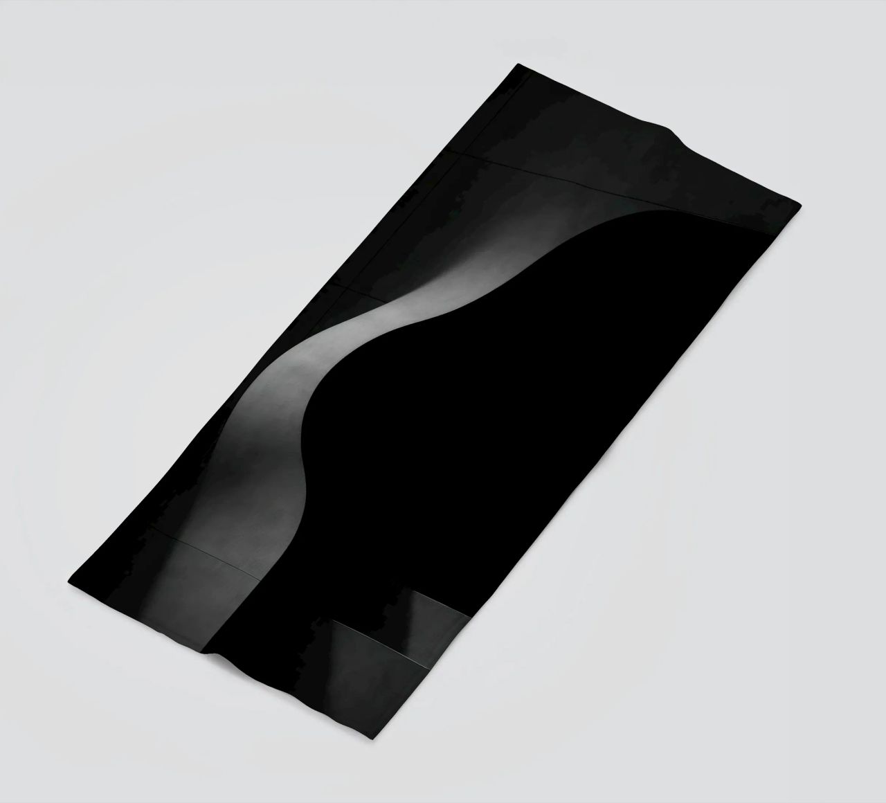 Vleselijke architectuur in Parijs - Schaduwen in spanning strandhanddoek van Black & White