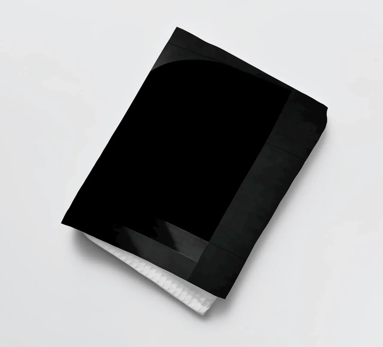 Vleselijke architectuur in Parijs - Schaduwen in spanning theedoek van Black & White