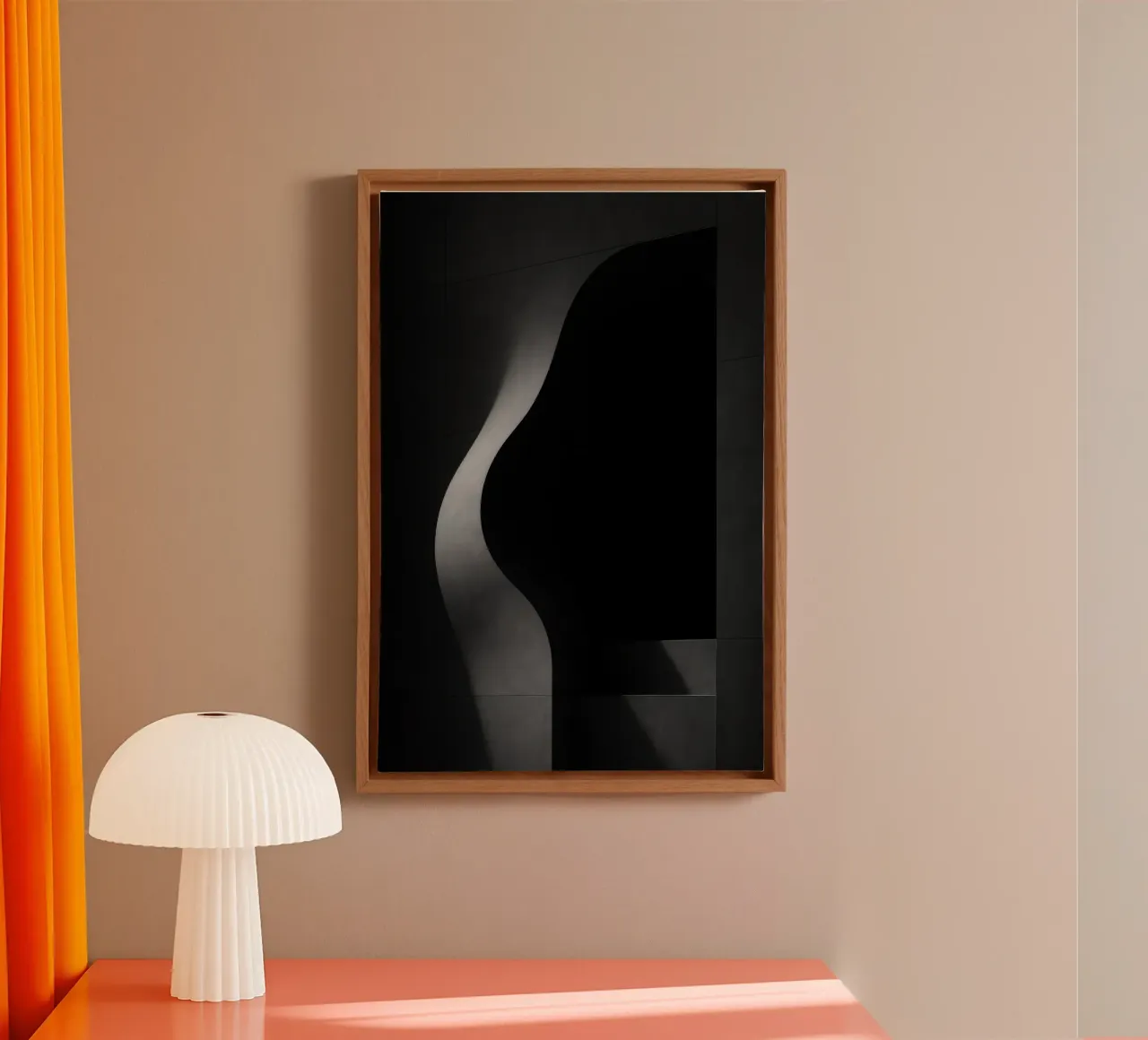 Architecture charnelle à Paris – Ombres en tension toile de Black & White