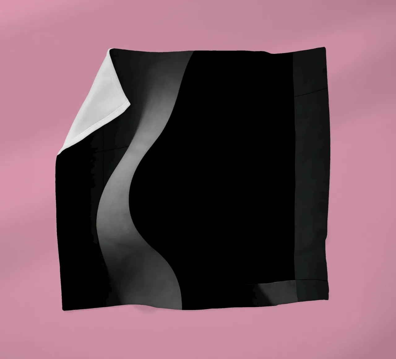 Fleischliche Architektur in Paris - Schatten in Spannung Fleecedecke von Black & White