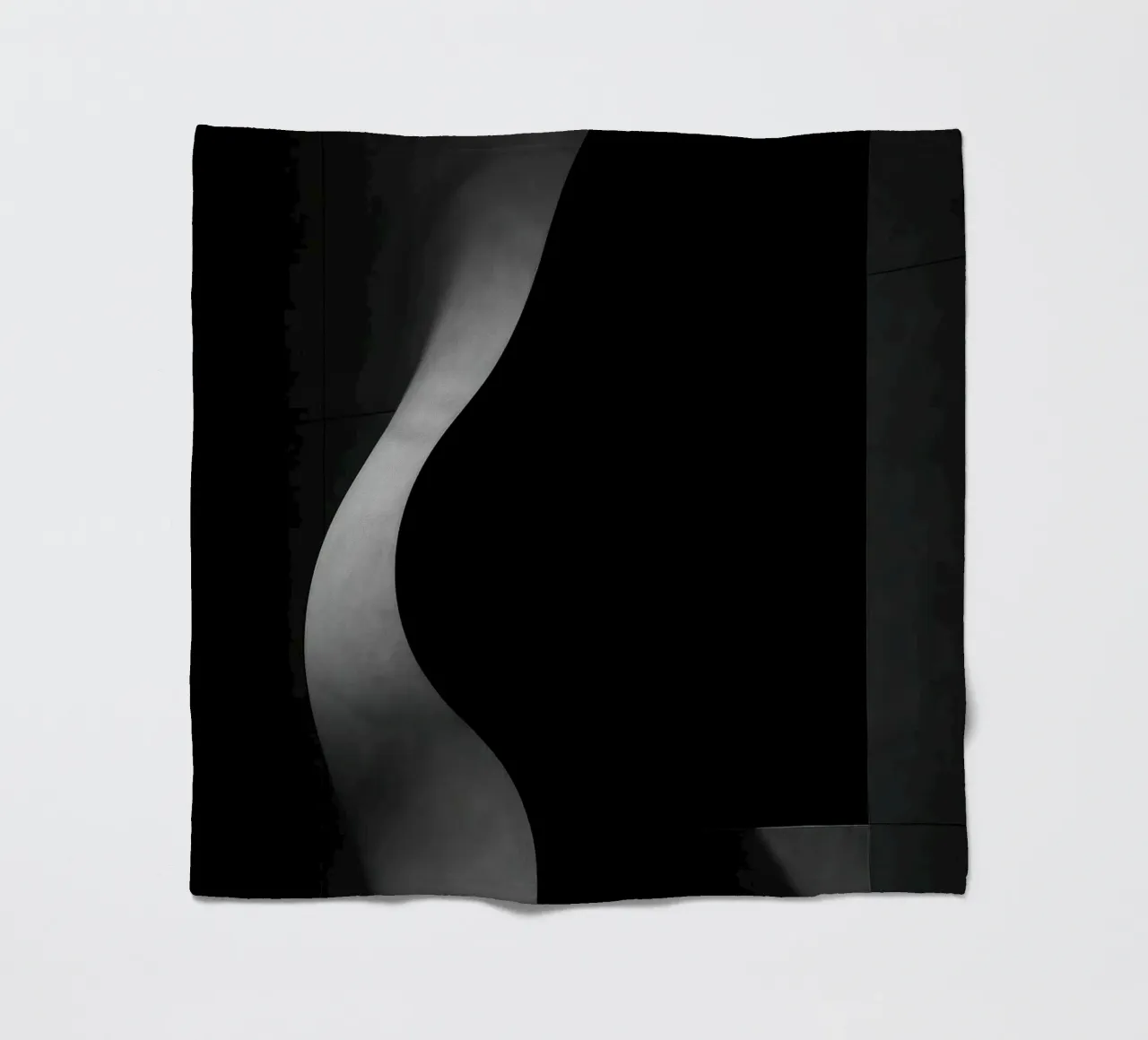 Fleischliche Architektur in Paris - Schatten in Spannung Fleecedecke von Black & White