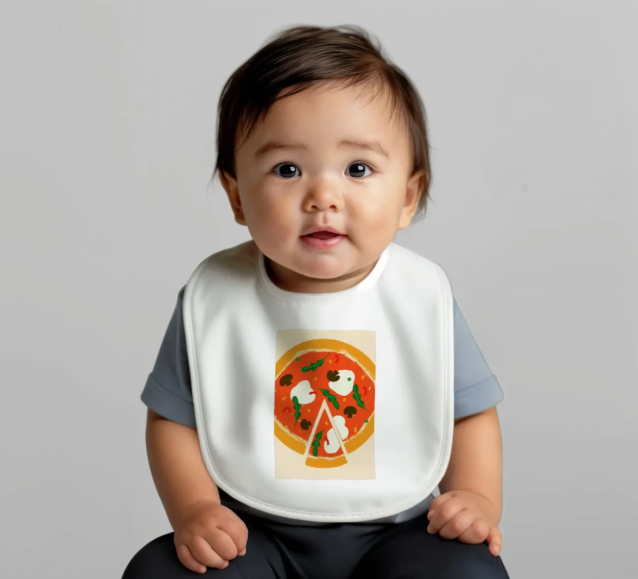 You Want A Pizza Me? baby bib by Studio One
