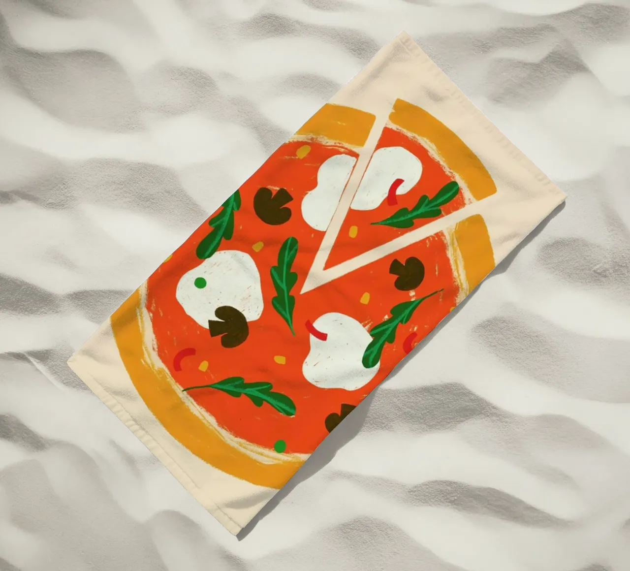 You Want A Pizza Me? beach towel by Studio One