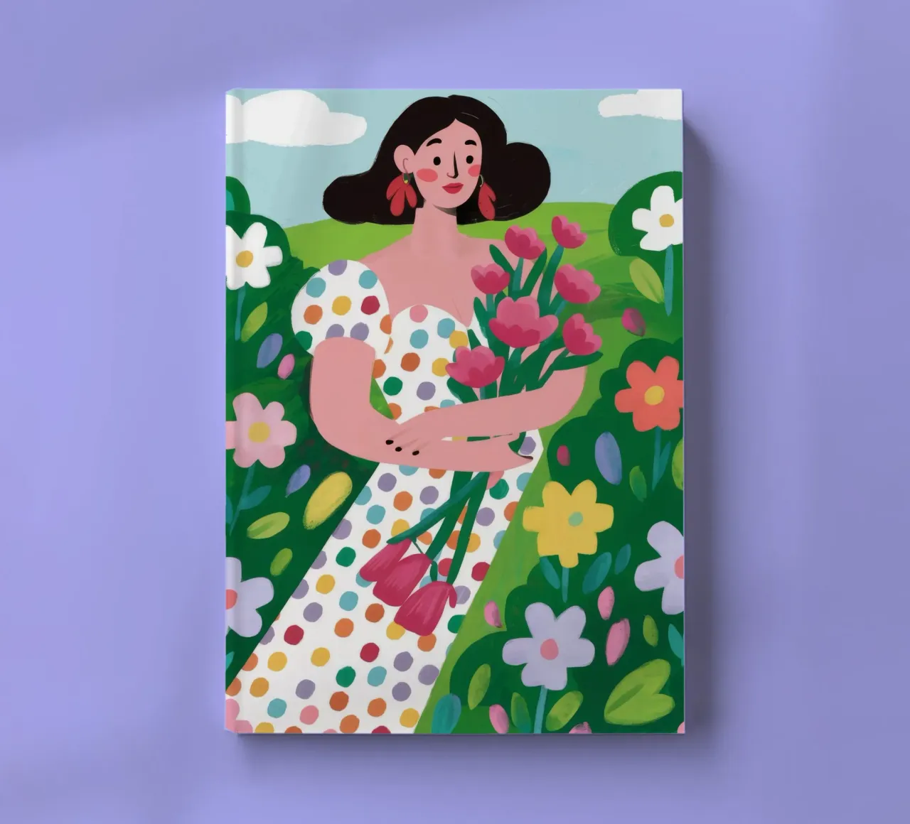 Spring Field Walk notebook by Arcane Shade