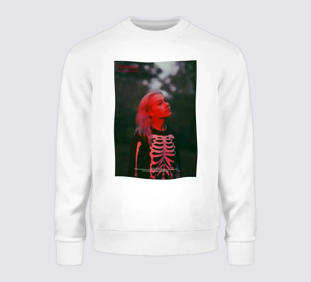Punisher/Phoebe Bridgers felpa da Attaboy Dsgn