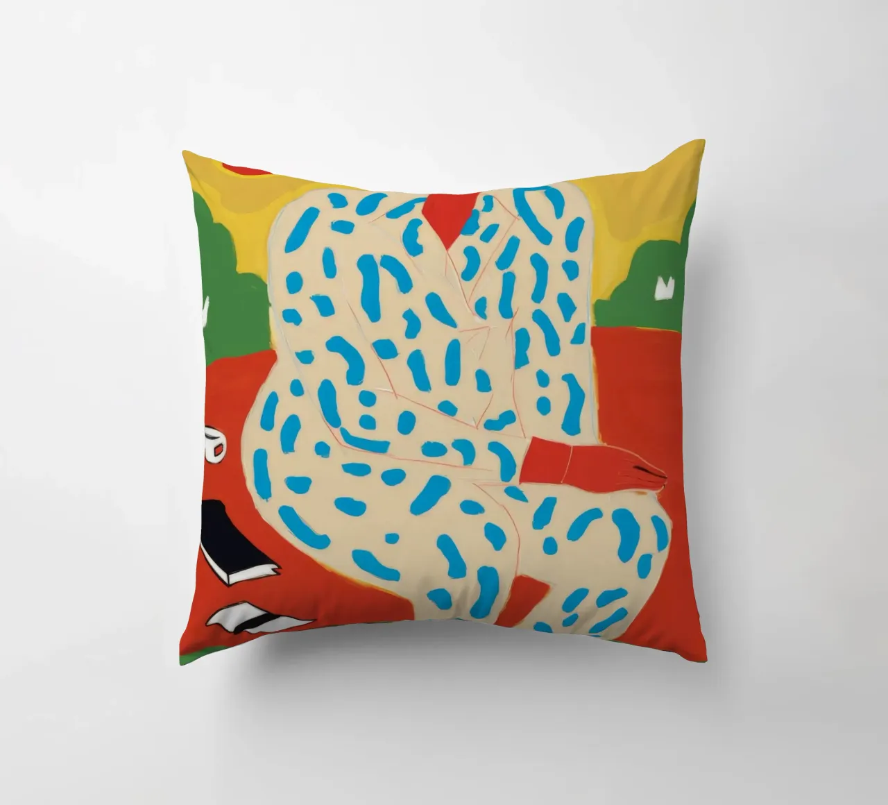 Table of Thoughts decorative cushion by Arcane Shade